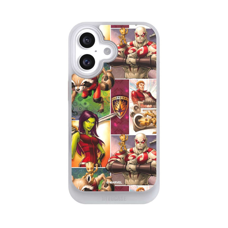 iPhone 16 NIVOcore Guardians of the Galaxy Comic Book Pattern