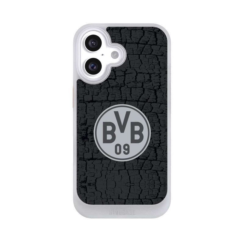 iPhone 16 NIVOcore BVB Trikot Kohle und Stahl