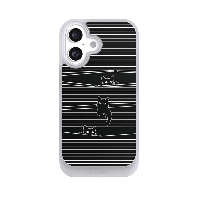 iPhone 16 NIVOcore Cats Peeping
