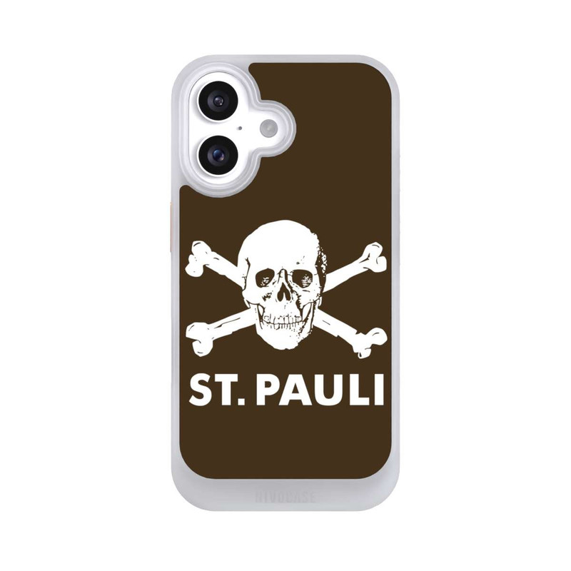 iPhone 16 NIVOcore FC St. Pauli Logo Braun
