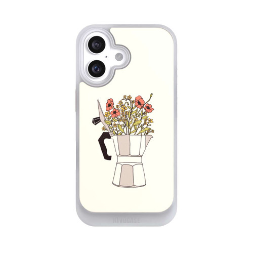 Apple iPhone 16 NIVOcore Fleurs Moka