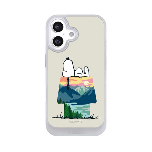 Apple iPhone 16 NIVOcore Snoopy Camping Hütte