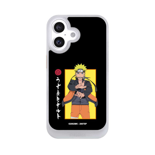 Apple iPhone 16 NIVOcore Naruto Kampfposition Schwarz