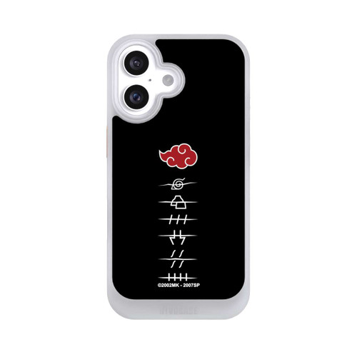 Apple iPhone 16 NIVOcore Symboles des membres de l'Akatsuki noirs