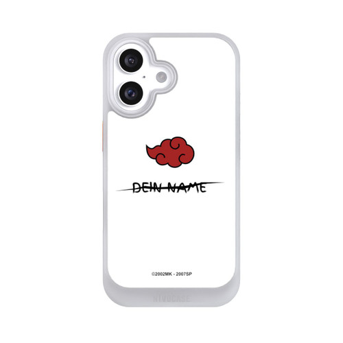 Apple iPhone 16 NIVOcore Akatsuki personalisierbar Weiß