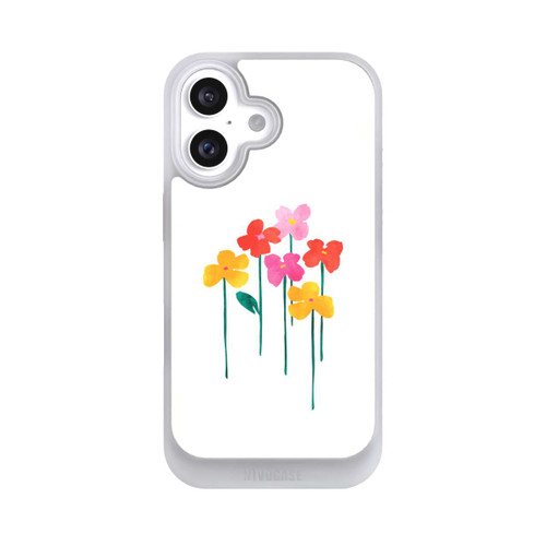 Apple iPhone 16 NIVOcore Kleine glückliche Blumen