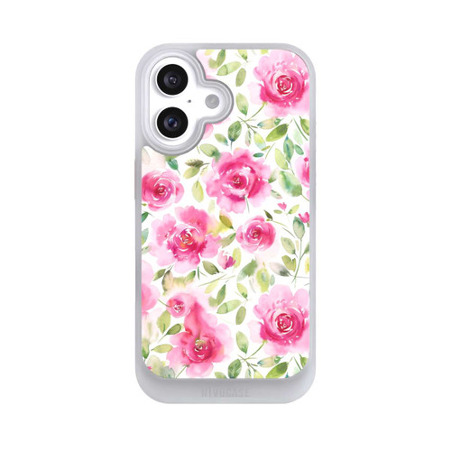 Apple iPhone 16 NIVOcore Aquarell Frische Rosen