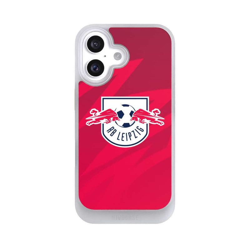 iPhone 16 NIVOcore RB Leipzig Pattern Rot
