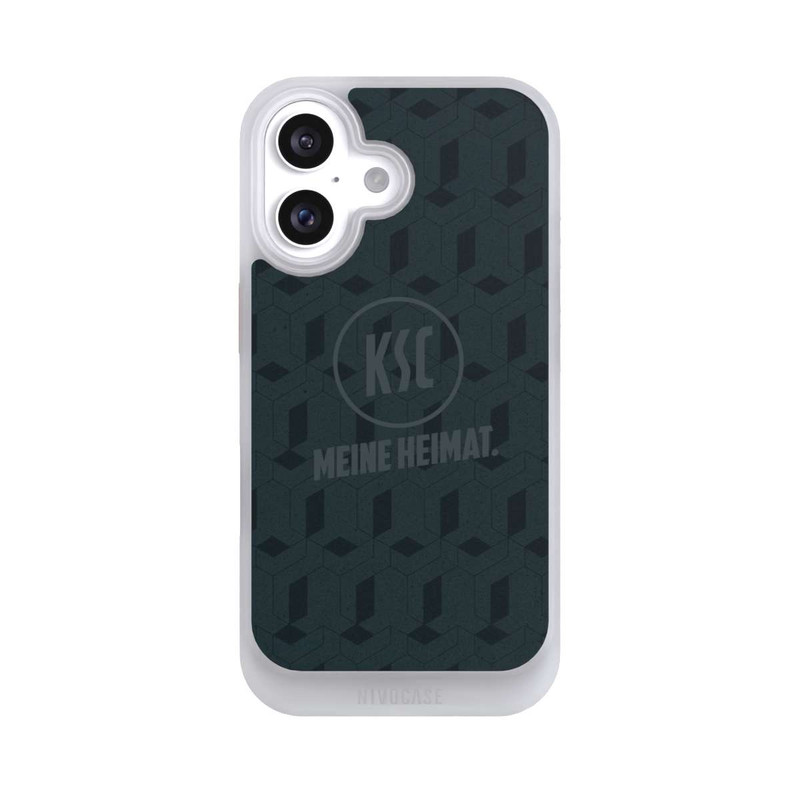 iPhone 16 NIVOcore KSC Meine Heimat Grau