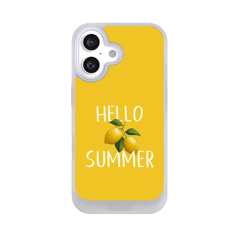 iPhone 16 NIVOcore Hello Summer Yellow