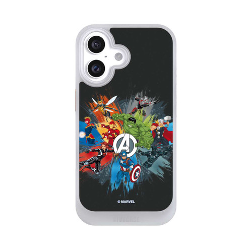 Apple iPhone 16 NIVOcore Marvel's Avengers Black