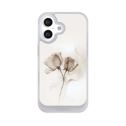 Apple iPhone 16 NIVOcore Braune Rose Blume Nebel