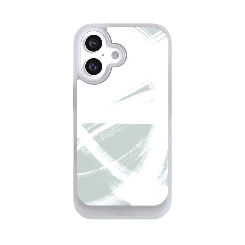 iPhone 16 NIVOcore Abstract Brush Strokes Blush
