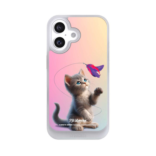 Apple iPhone 16 NIVOcore Playing Cat with Feather