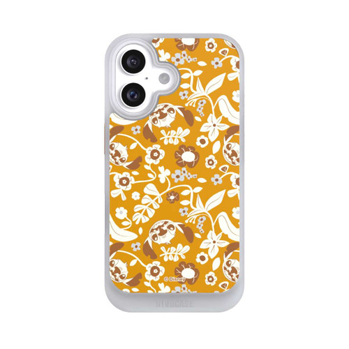 Apple iPhone 16 NIVOcore Stitch Floral Mustard Pattern