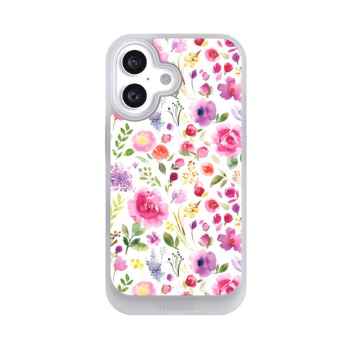 Apple iPhone 16 NIVOcore Roses Flowers Purple