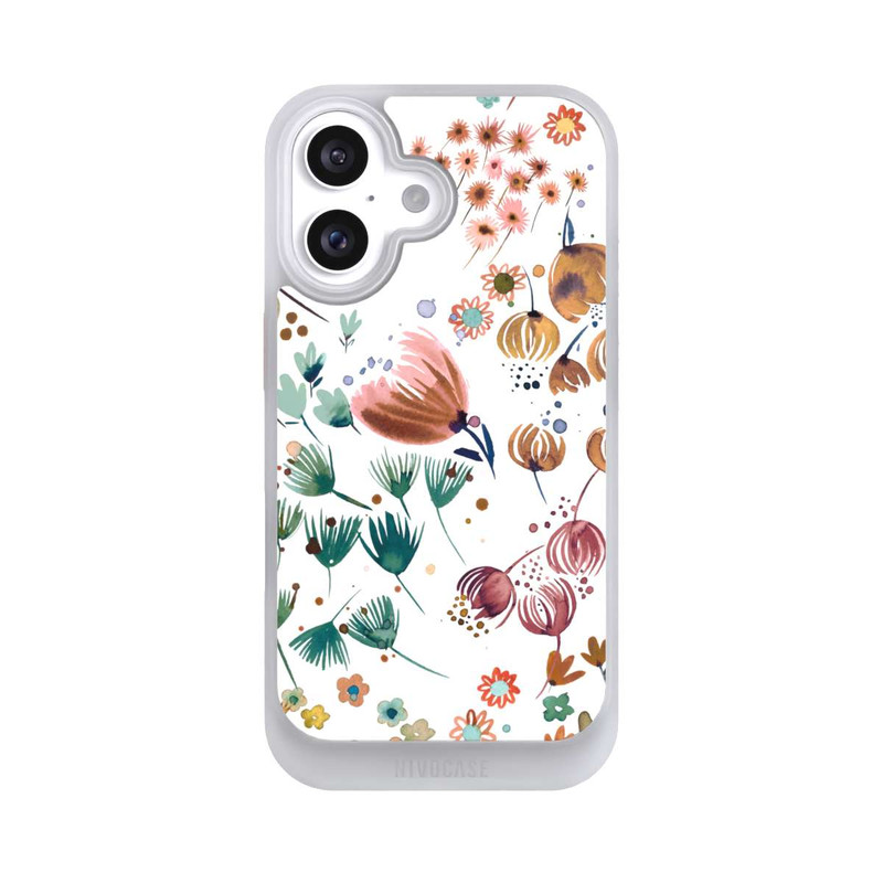 iPhone 16 NIVOcore Spring Buds Green Orange