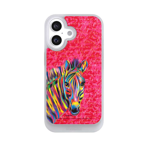 Apple iPhone 16 NIVOcore Zebra bunt