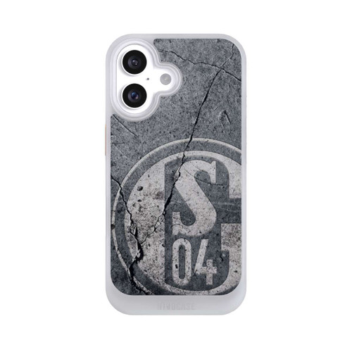 Apple iPhone 16 NIVOcore Schalke 04 Beton Look