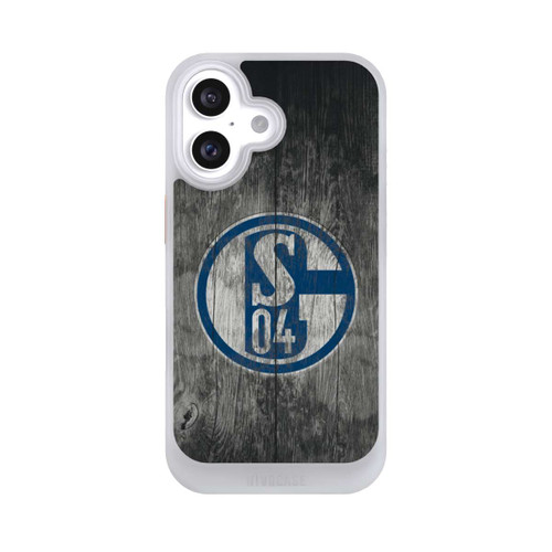 Apple iPhone 16 NIVOcore Schalke 04 Holz Look