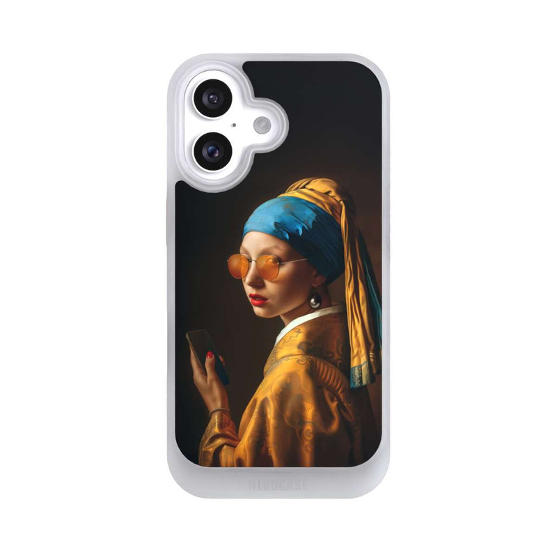 iPhone 16 NIVOcore Modern Pearl Girl