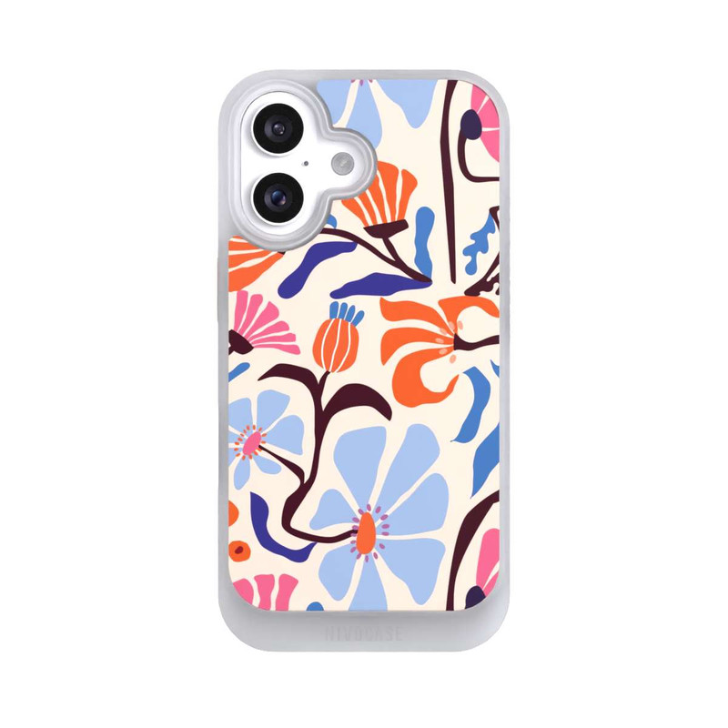 iPhone 16 NIVOcore Flower Market Ibiza Pastel