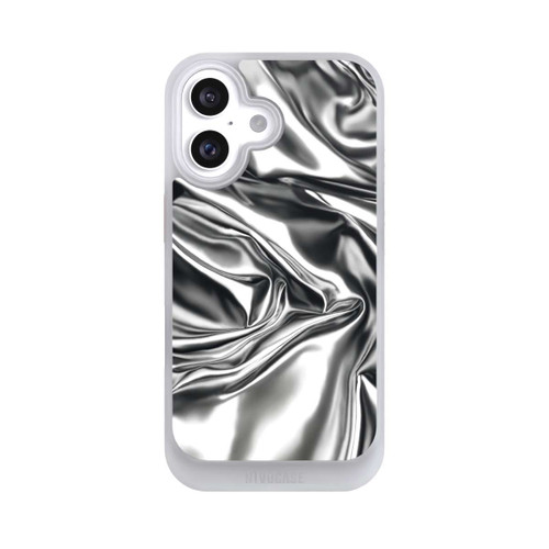 Apple iPhone 16 NIVOcore Shiny Chrome Silver avec IA