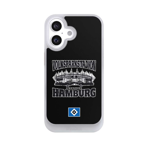 Apple iPhone 16 NIVOcore HSV Volksparkstadion Schwarz