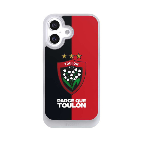 Apple iPhone 16 NIVOcore RCT Logo Rouge Noir