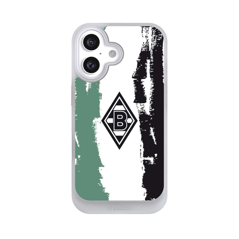 iPhone 16 NIVOcore Borussia Logo Farbverlauf