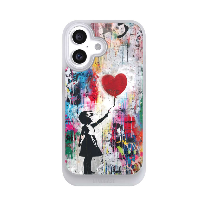 iPhone 16 NIVOcore Balloon Girl Colorful