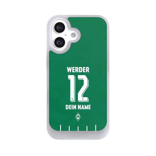 Apple iPhone 16 NIVOcore Werder Bremen Trikot Personalisierbar 25-26