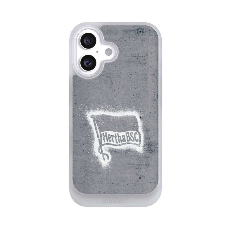 iPhone 16 NIVOcore Hertha BSC Logo Sprayed