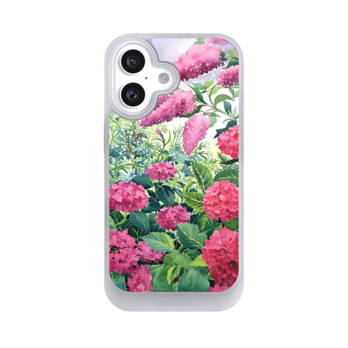 Apple iPhone 16 NIVOcore Garden Hydrangeas and Buddleia by Christopher Ryland