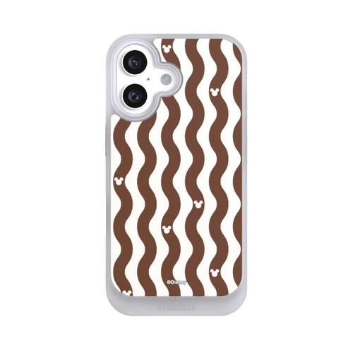 Apple iPhone 16 NIVOcore Micky Muster Braune Wellen