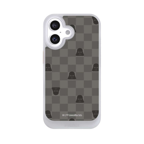 Apple iPhone 16 NIVOcore Darth Vader Chessboard Pattern Black