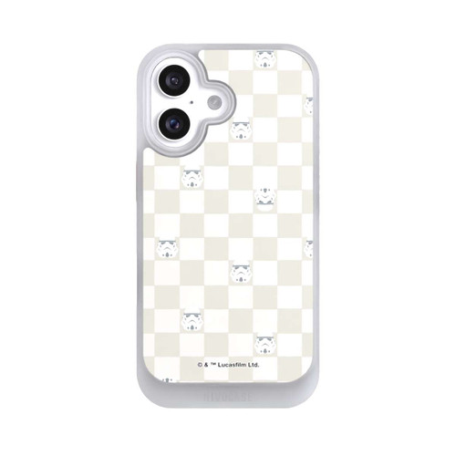 Apple iPhone 16 NIVOcore Stormtrooper Checked Pattern Beige
