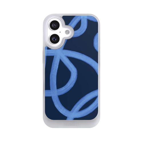 Apple iPhone 16 NIVOcore Laced Up Tones of Blue