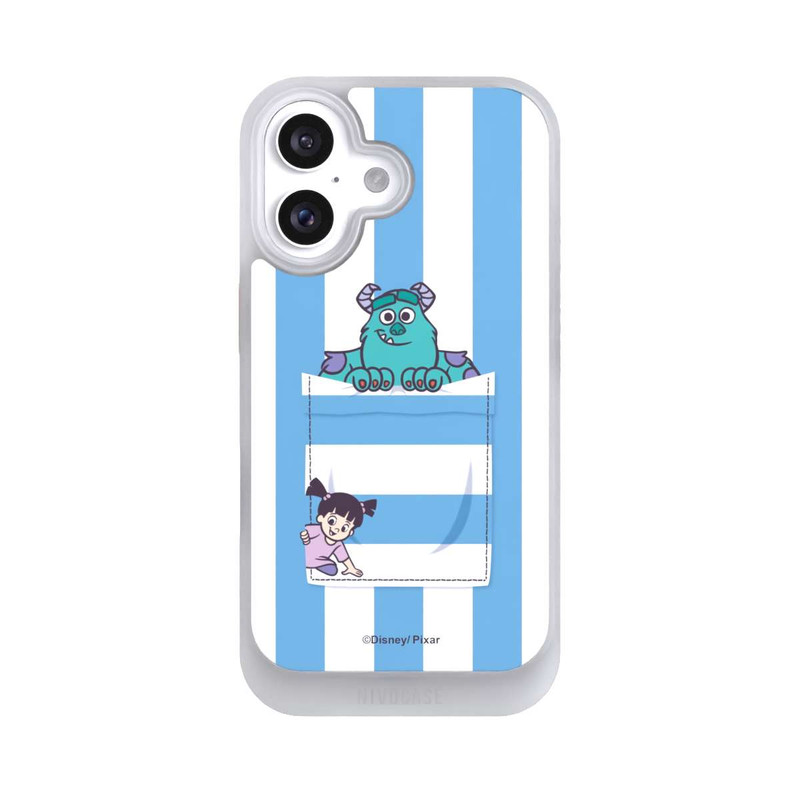iPhone 16 NIVOcore Monster AG Striped Pattern
