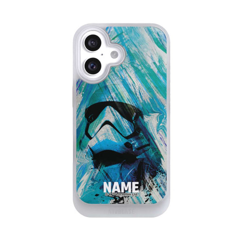 Apple iPhone 16 NIVOcore Stormtrooper Watercolor Personalisierbar