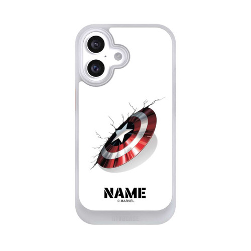 Apple iPhone 16 NIVOcore Captain America Shield Personalisierbar