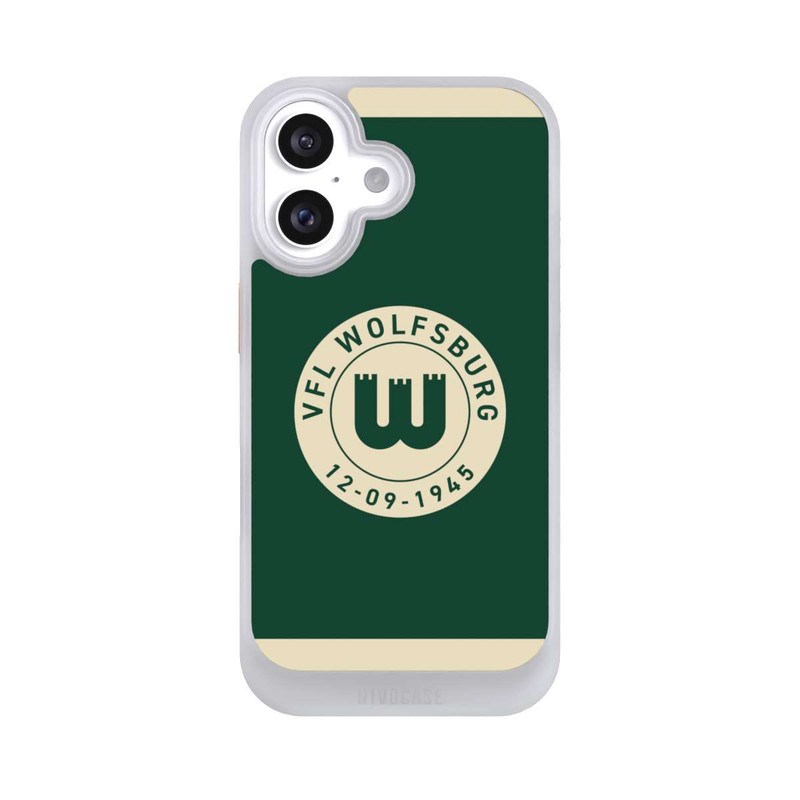 iPhone 16 NIVOcore VfL Wolfsburg 80 Jahre Streifen