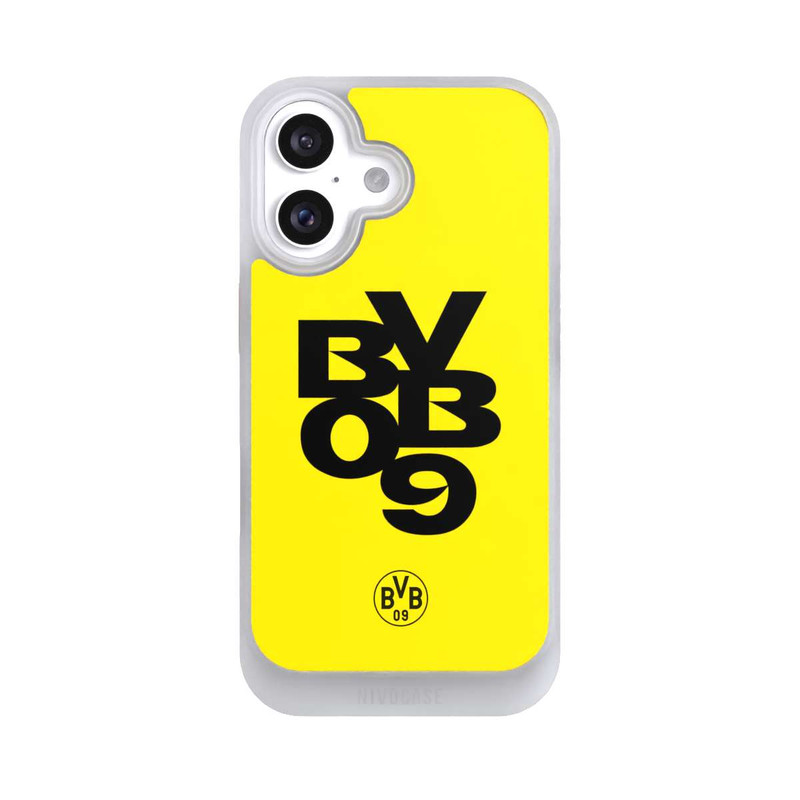 iPhone 16 NIVOcore BVB09 Schwarz Gelb