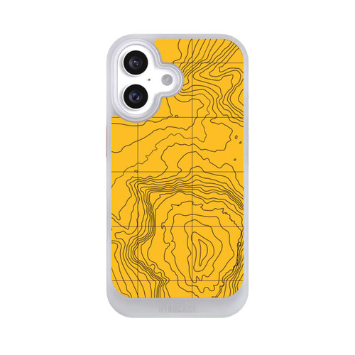 Apple iPhone 16 NIVOcore Berg gelbe Linien