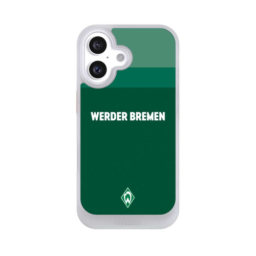 Apple iPhone 16 NIVOcore Werder Bremen Schriftzug Raute