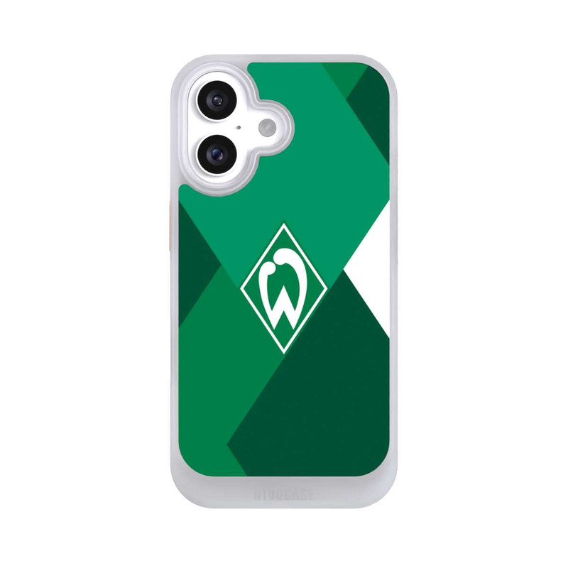 iPhone 16 NIVOcore Werder Bremen Rautenmuster