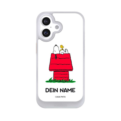 Apple iPhone 16 NIVOcore Snoopy and Woodstock Classic Personalisierbar