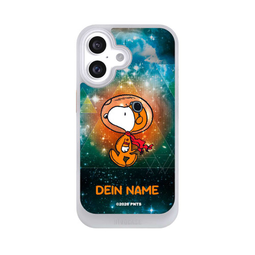 Apple iPhone 16 NIVOcore Snoopy Weltraumreisender Personalisierbar