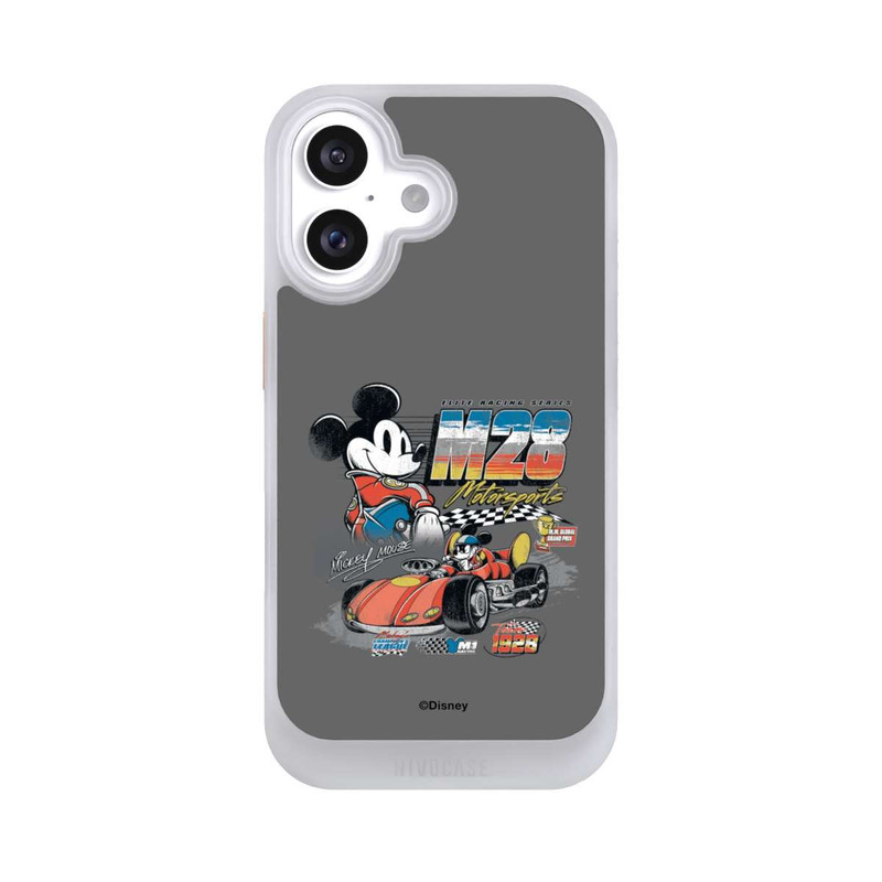 iPhone 16 NIVOcore Mickey Racing Car M28