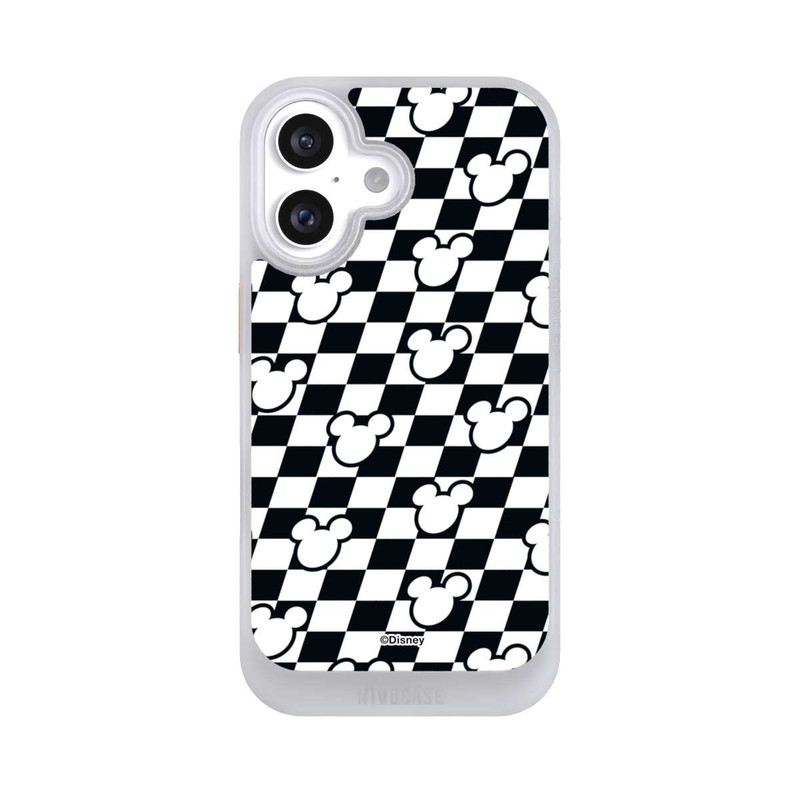 iPhone 16 NIVOcore Happy Racing Pattern Mickey Mouse Motorsport